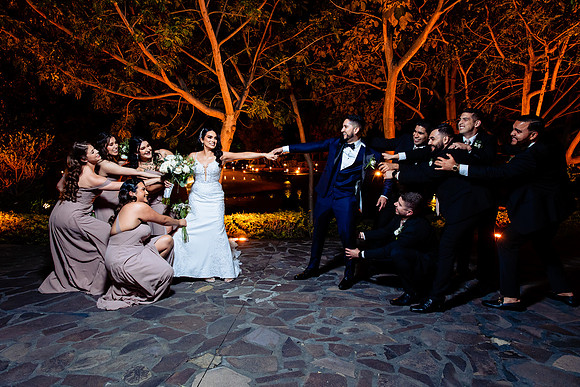 boda en lago del rey