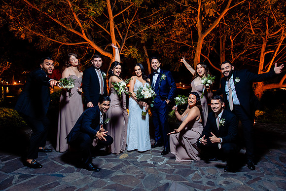 boda en lago del rey