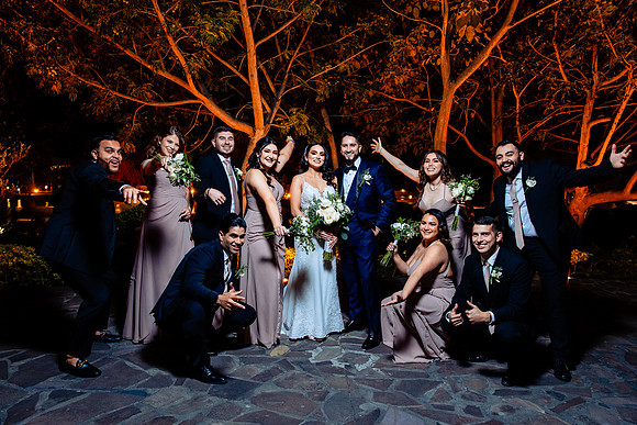 boda en lago del rey