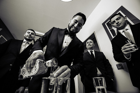 boda en lago del rey