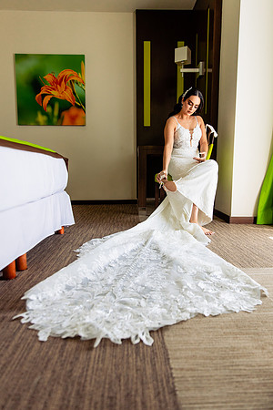 boda en lago del rey