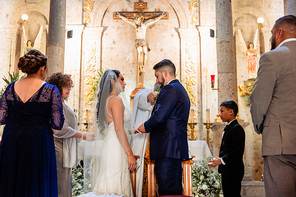 boda en lago del rey