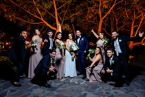 boda en lago del rey