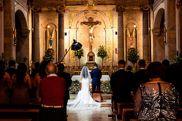 boda en lago del rey
