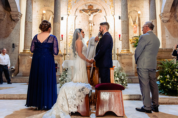 boda en lago del rey