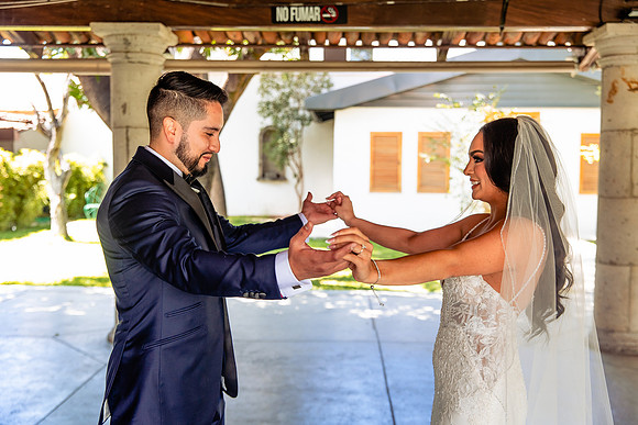 boda en lago del rey