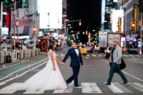 times square trash the dress
