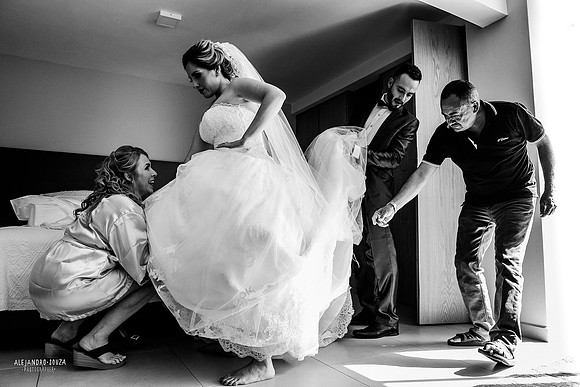 boda en la chabacana