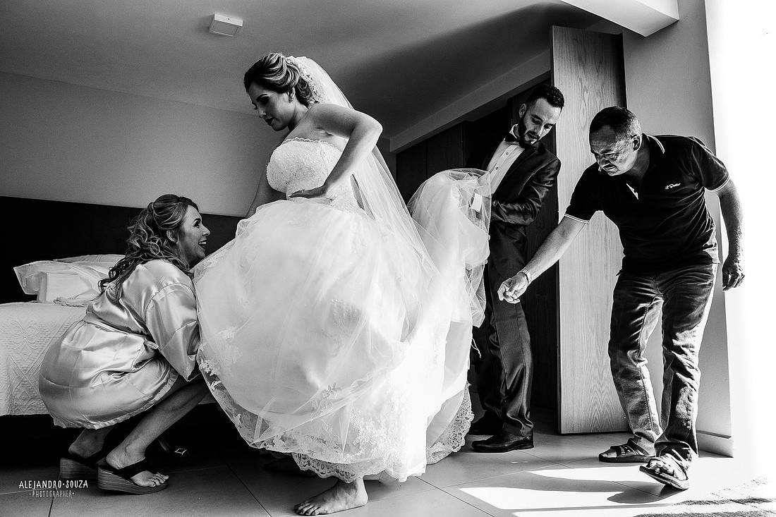 boda en la chabacana