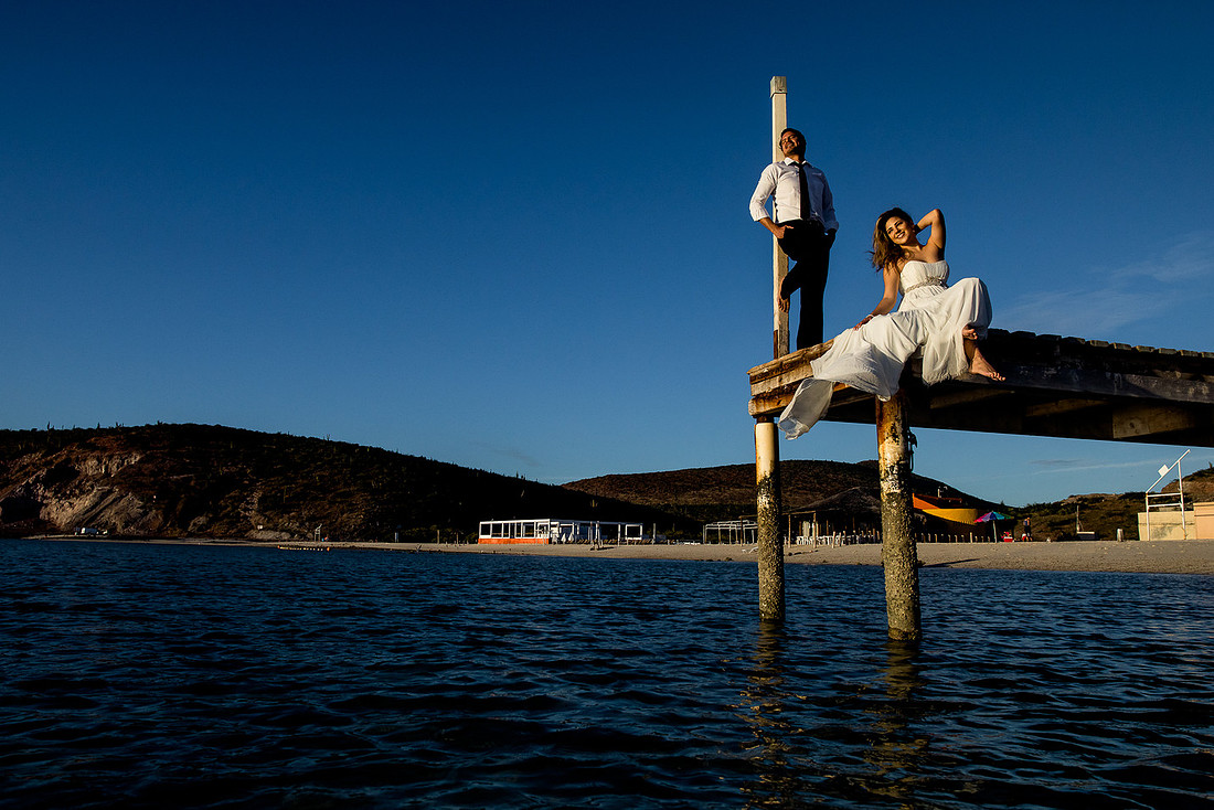 trash the dress la paz