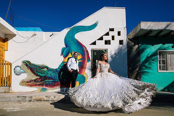 trash the dress holbox