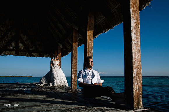 trash the dress holbox