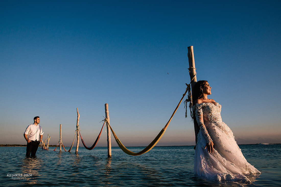 trash the dress holbox