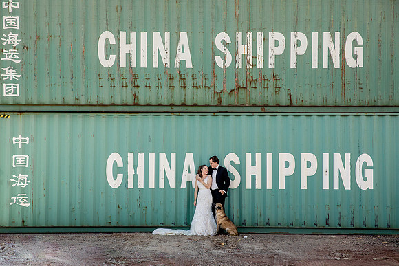 trash the dress en contenedores