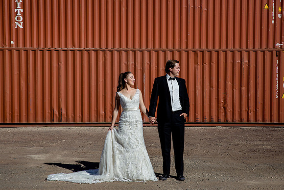 trash the dress en contenedores