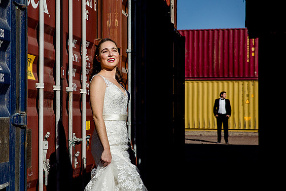 trash the dress en contenedores