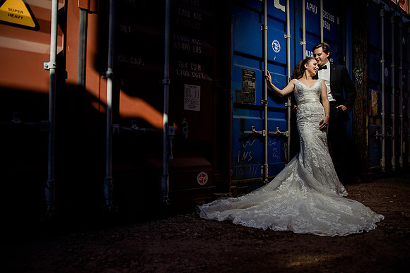 trash the dress en contenedores