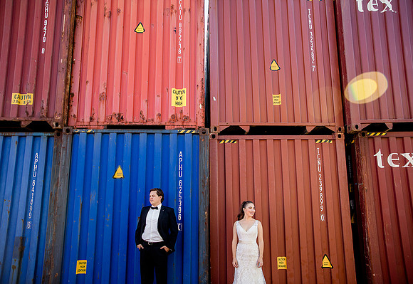 trash the dress en contenedores