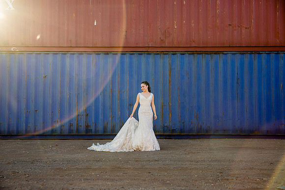 trash the dress en contenedores