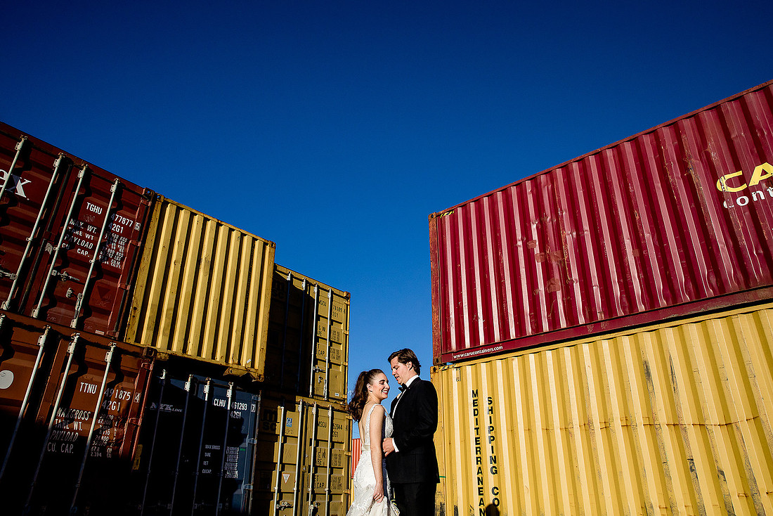 trash the dress en contenedores