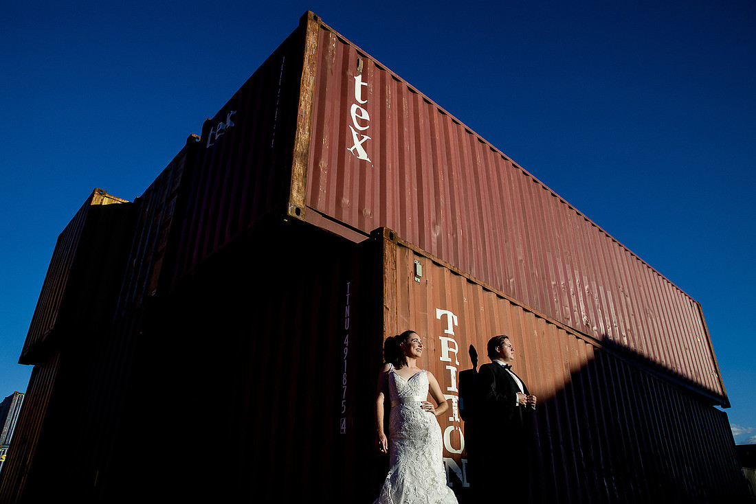 trash the dress en contenedores
