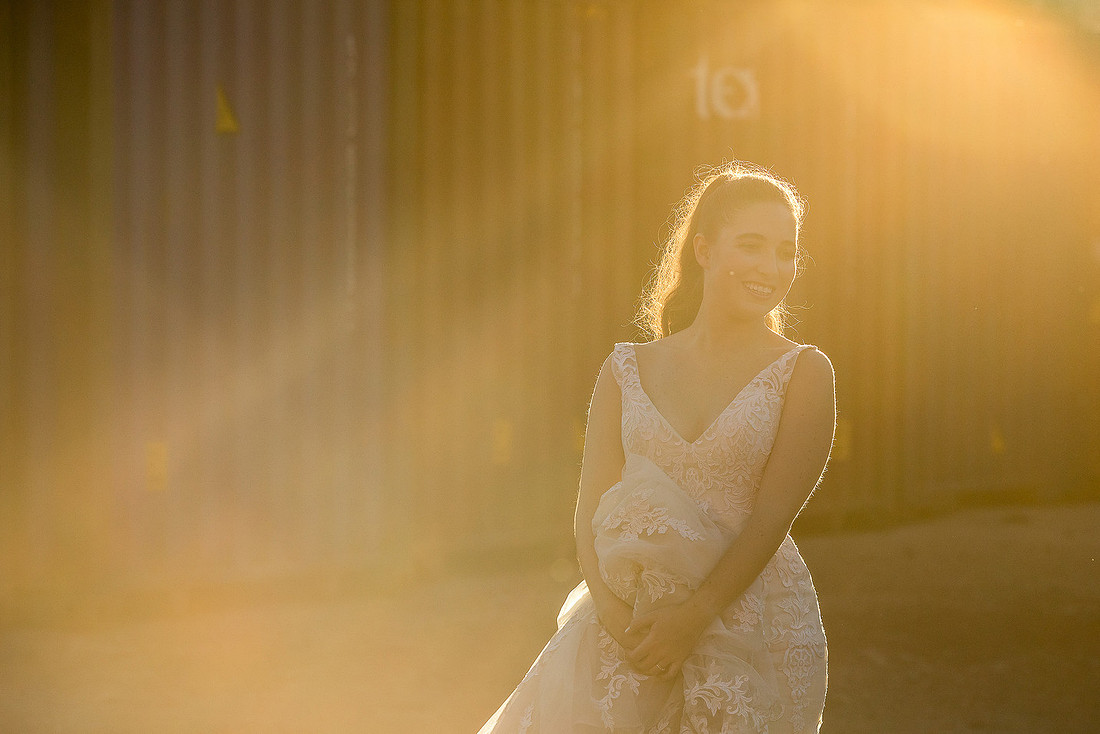trash the dress en contenedores